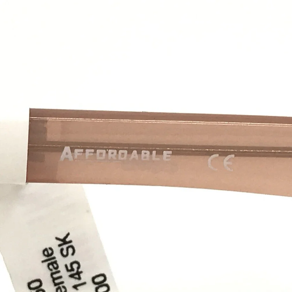 Affordable Designs Eyeglasses Frames ALICE PINK Cat Eye Full Rim 54-17-145